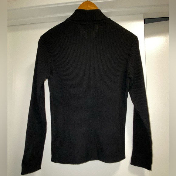 Talbots Black Cardigan Sweater - Picture 3 of 3